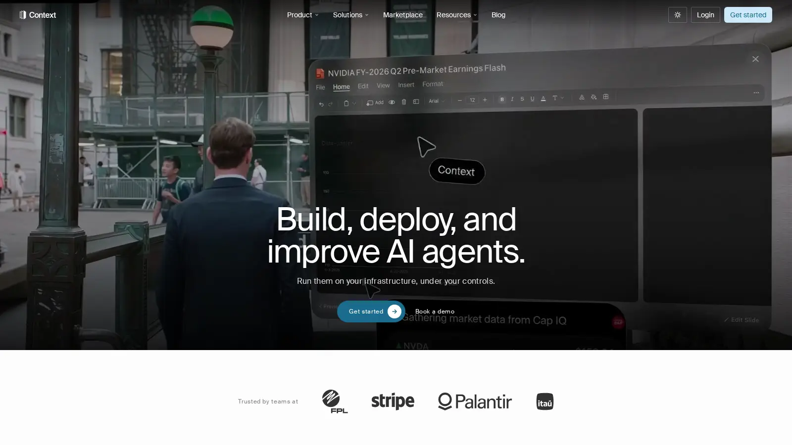 Context - AI agentna platforma, ZDA